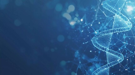 nice medical science blue banner