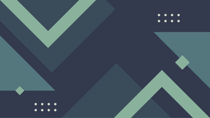 Abstract geometric background with dark blue and teal shapes in a modern design aesthetic. A modern abstract geometric background featuring a composition of dark blue and teal shapes