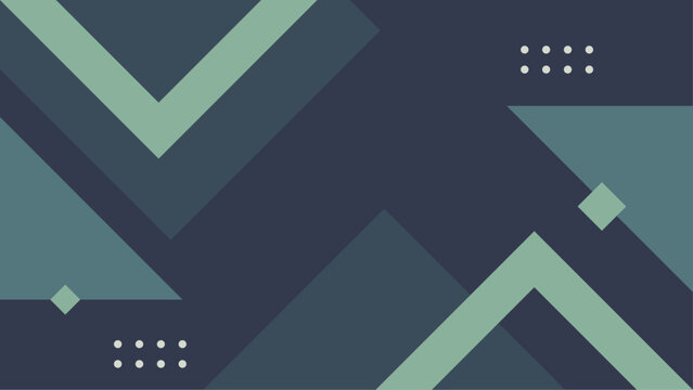 Abstract geometric background with dark blue and teal shapes in a modern design aesthetic. A modern abstract geometric background featuring a composition of dark blue and teal shapes