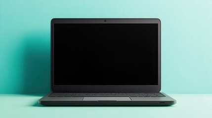 Online Black Friday ads popping up on a laptop, tempting offers, flat design illustration