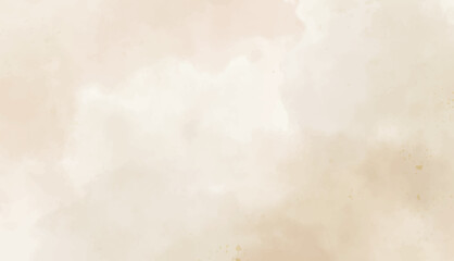 Abstract horizontal watercolor background. Hand drawn vector texture. Brush stroked painting pastel color watercolour