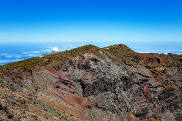 Roque de los Muchachos Observatory, Island La Palma, Canary Islands, Spain, Europe.