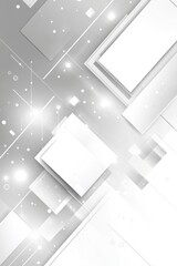 Fototapeta premium Geometric White and Gray Abstract Background