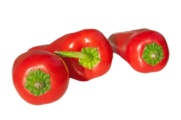 Papryczka, papryka czerwona. Warzywo bez tła.