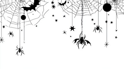Halloween Spider Webs.