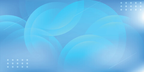 Abstract background, colorful. Blue gradations, circle effect style. Modern background, memphis. Eps 10