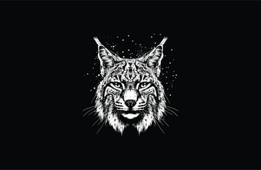 Obraz premium Head tiger logo vector icon illustration