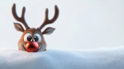 Reindeer Christmas Ornament.