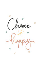 Illustration quotes inspiration emotion face decoration line stickers stamp design art 