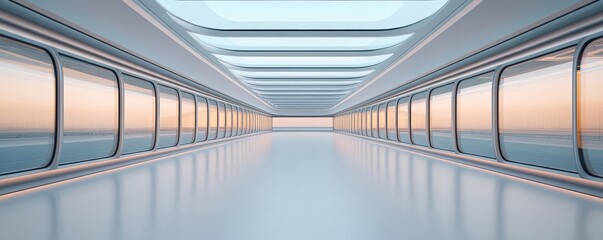 Obraz premium A futuristic stadium with glass walls and a retractable roof, futuristic stadium, glass walls, retractable roof