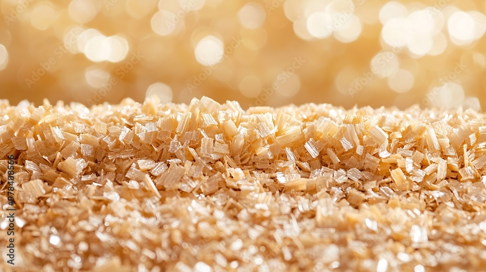Poster sawdust texture : generative ai