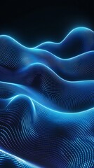 premium black background, luxurious black waves, abstract black background, shiny wave design, modern black background, black luxury design, high-contrast monochrome, Seamless beautiful abstract wave 