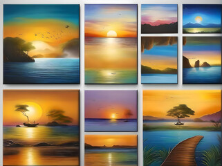 A beautiful arrangement of roses highlighting their colorful petals and lush greenerycreating a stunning floral display. generated ai