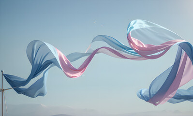 Fototapeta premium abstract blue background with smoke