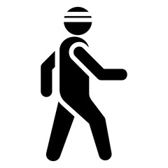 Walking Man Icon