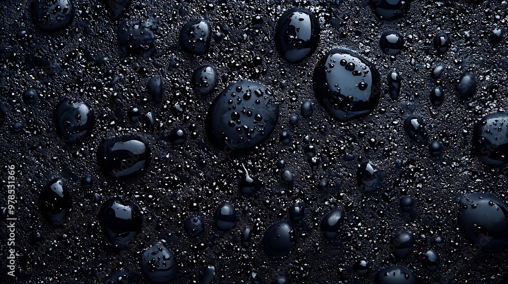 Poster rubber foam texture : generative ai