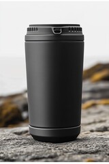 Obraz premium Yeti Rambler with a solid matte black color IX