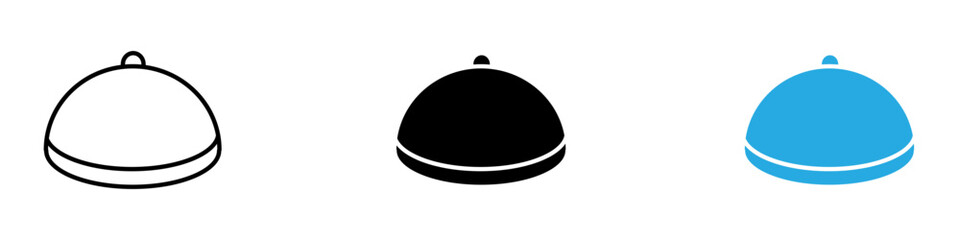 Obraz premium Food icon thin line illustration