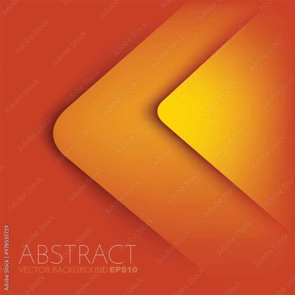 Poster graphic geometric triangle overlap vector layer background for text and message design
