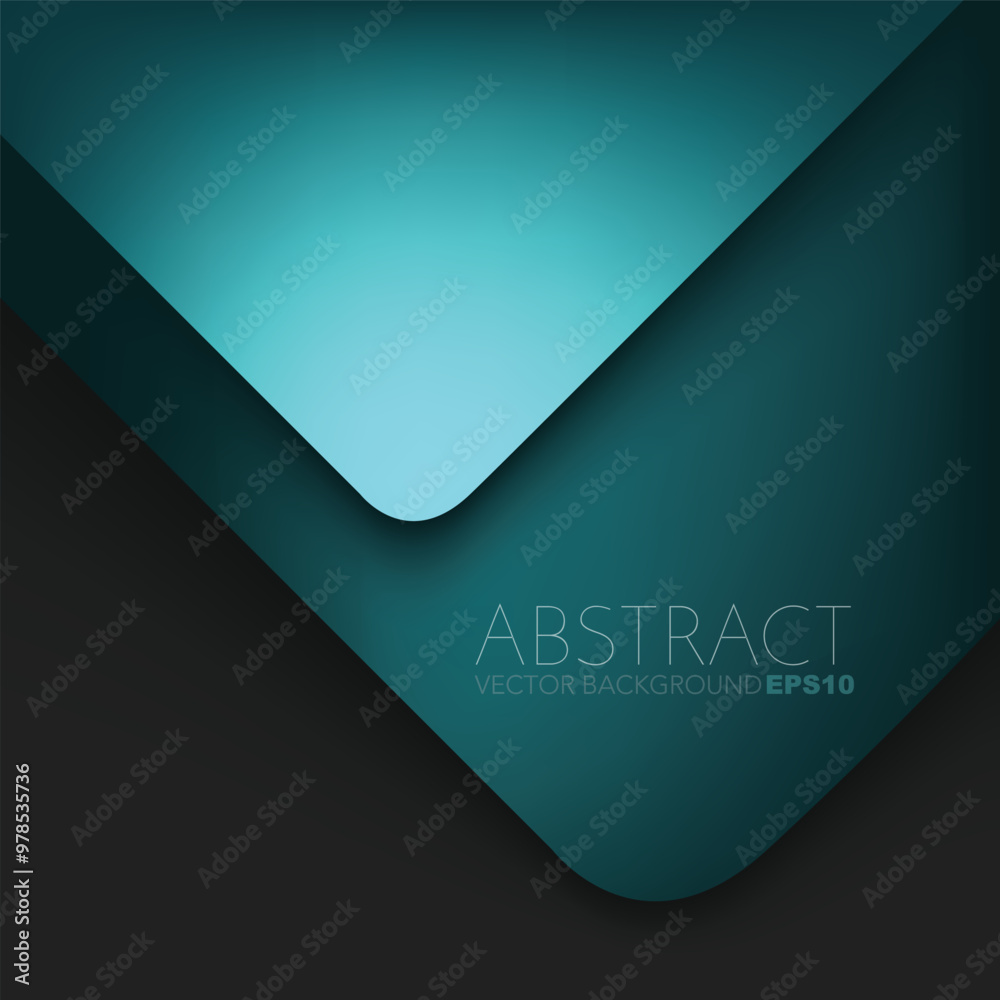 Poster graphic geometric triangle overlap vector layer background for text and message design