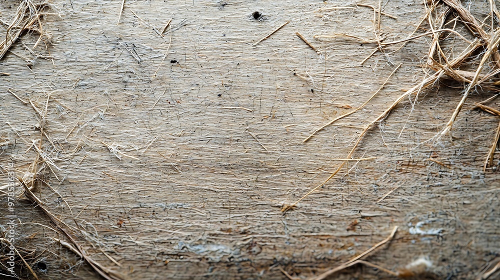 Aufkleber Plain Fiberboard Texture Background : Generative AI