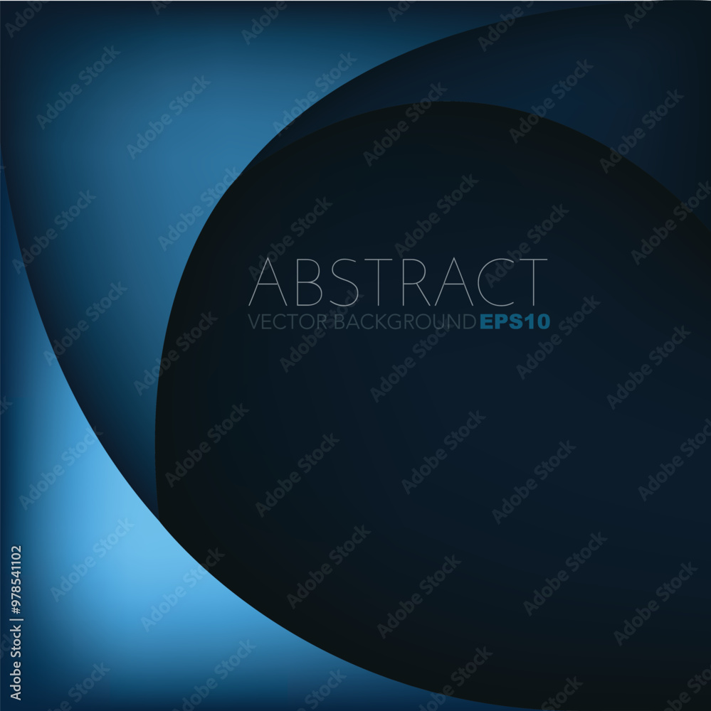 Poster graphic vector curve line overlap background for text and message design
