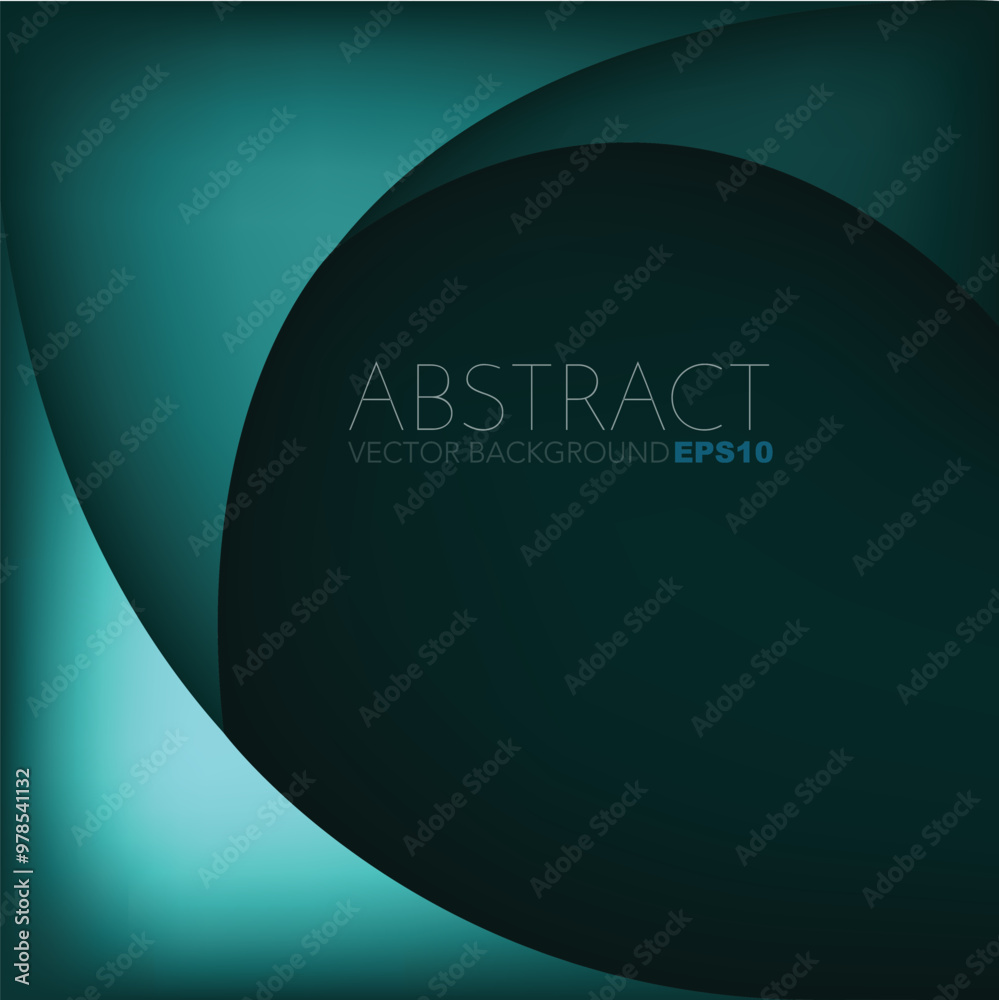 Poster graphic vector curve line overlap background for text and message design