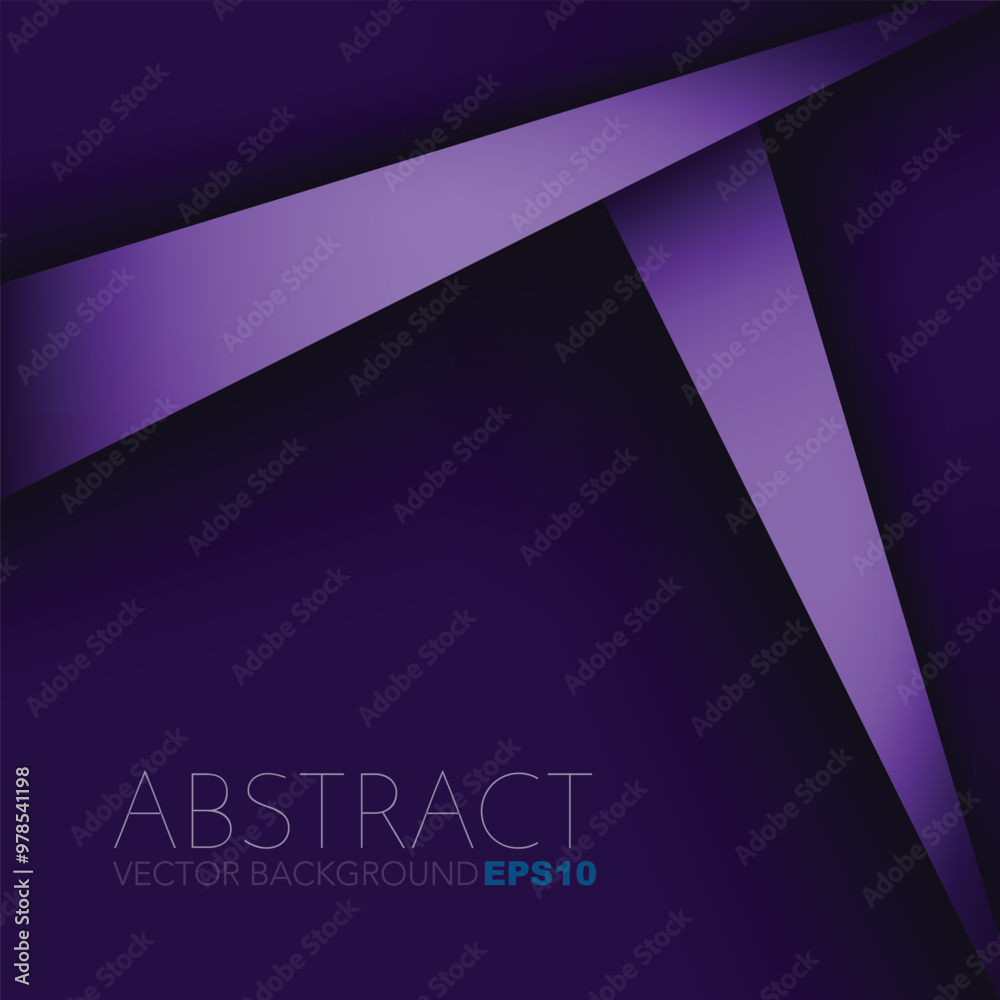 Poster graphic geometric triangle overlap vector layer background for text and message design