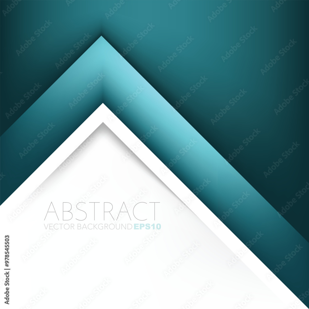 Poster graphic geometric triangle overlap vector layer background for text and message design