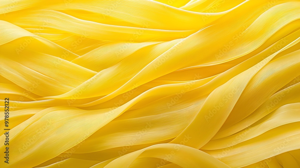 Poster Spaghetti Noodles Pattern : Generative AI