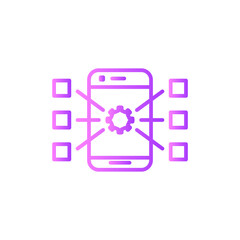 application gradient icon