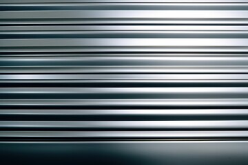 Abstract Silver Metal Texture with Horizontal Stripes