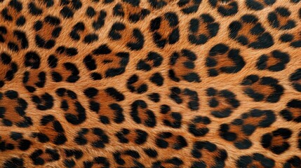 Elegant brown and black leopard pattern design for a fierce and stylish touch.