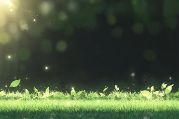 Obraz premium Abstract background on the theme of nature, energy conservation and ecology. Love for the earth and nature. 