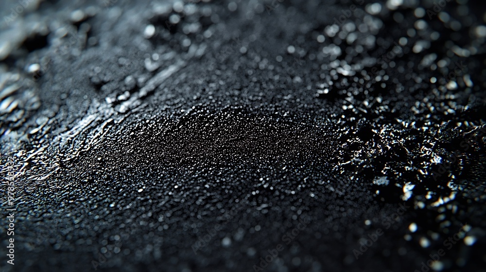 Poster abstract black dirty background dark dusty surface texture : generative ai