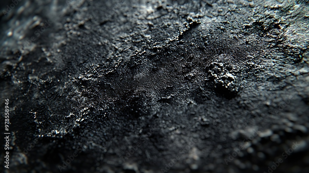 Poster Abstract Black Grunge Dusty and Scratchy Background : Generative AI