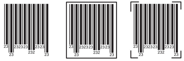 Scanning barcode icon
