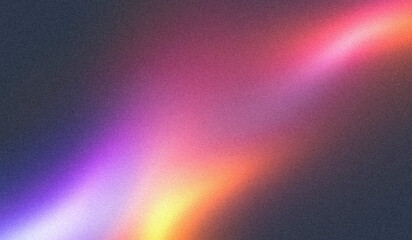 Grainy gradient background magenta red orange blue purple retro neon glowing noise texture summer banner poster backdrop design