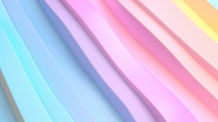 Fototapeta premium Rainbow Pastel Abstract Texture, a vibrant backdrop featuring soft pastel colors and fluid shapes, ideal for celebrating pride month with a cheerful and inclusive vibe.
