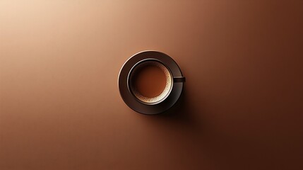 Abstract Vector Coffee Icon : Generative AI