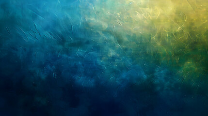 Obraz premium Gradient Blue to Olive abstract background