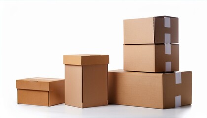 Fototapeta premium Assorted Parcel Boxes
