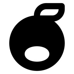 blueberry solid icon