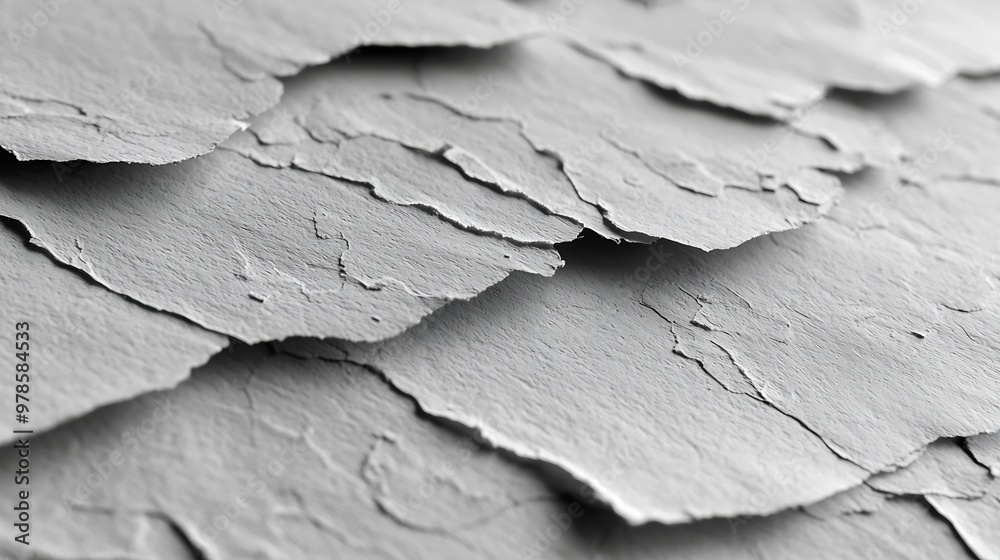 Poster white grungy cardboard texture : generative ai