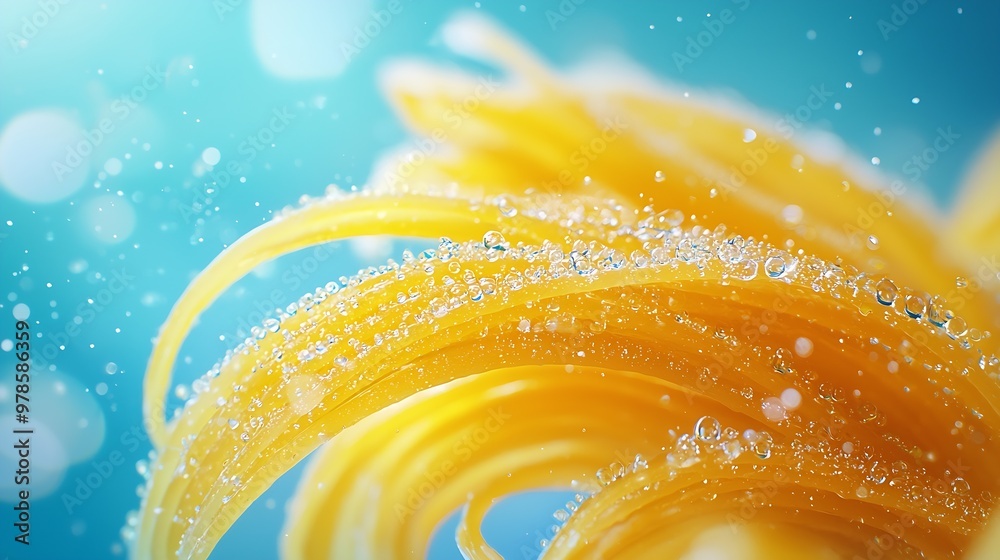 Poster spaghetti background : generative ai