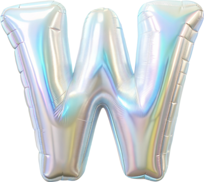 ABCs Letter Alphabet A to Z Number 0 to 9 Silver White Color Foil Holographic Clip Arts png