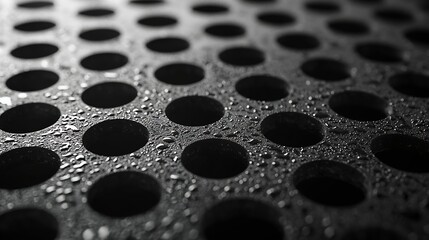 Black Modern Background Texture Pattern : Generative AI