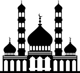 Islamic Mosque Silhouette