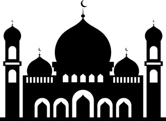 Islamic Mosque Silhouette