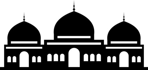 Islamic Mosque Silhouette
